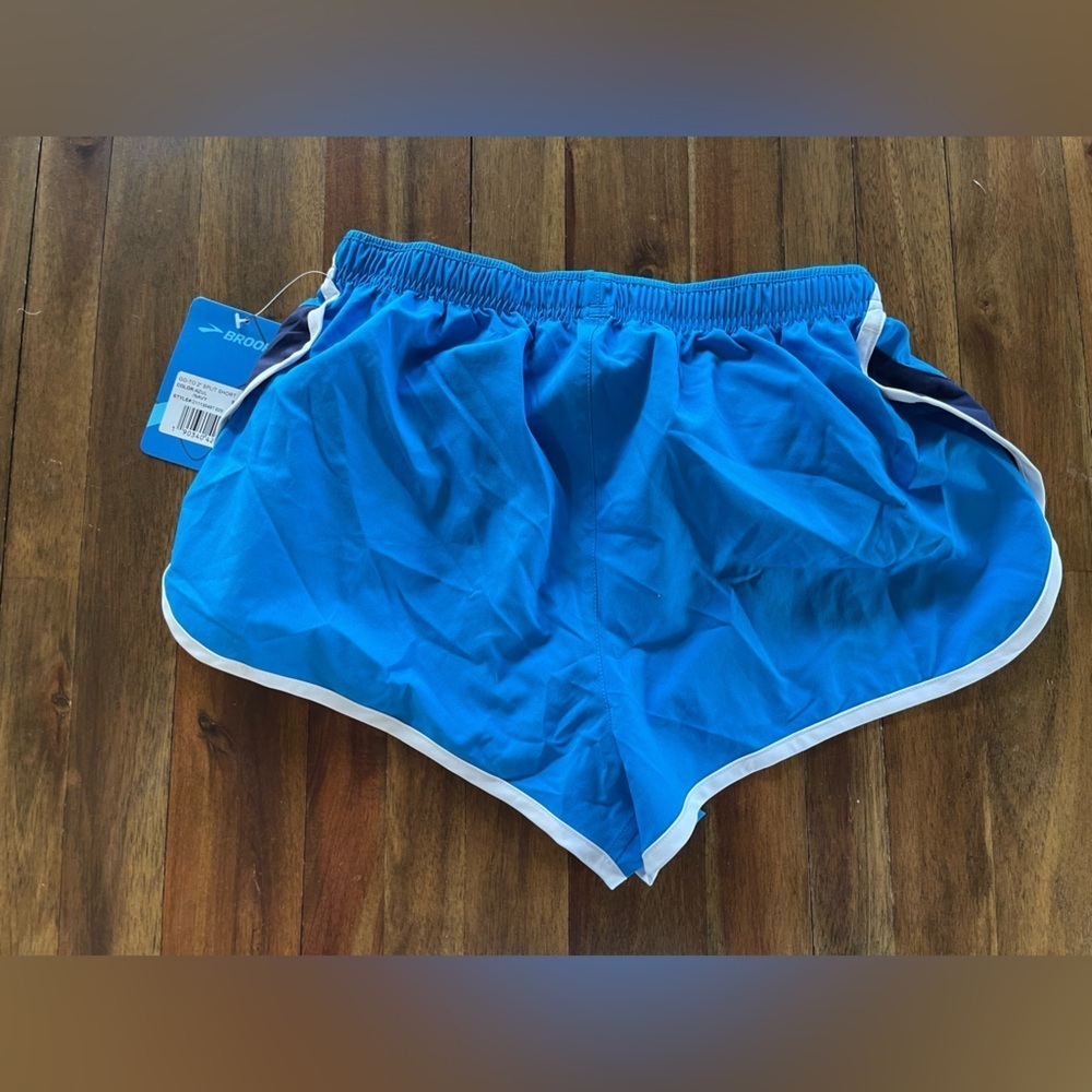 Brooks Go-To 2” split short blue XS - Picture 2 of 8